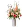Zijden boeket Liora Peach