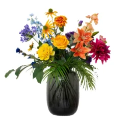 Zijden boeket Lucy Lou