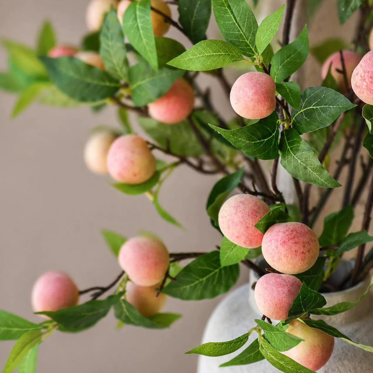 Zijden boeket Rosie Blush