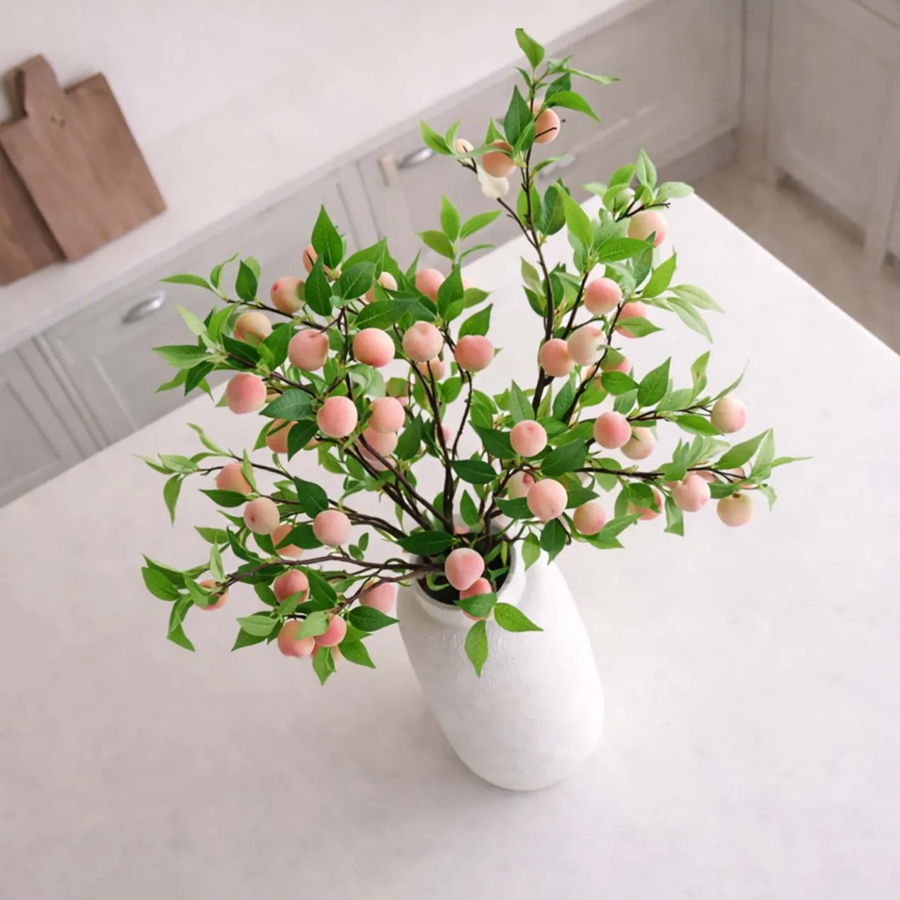Zijden boeket Rosie Blush