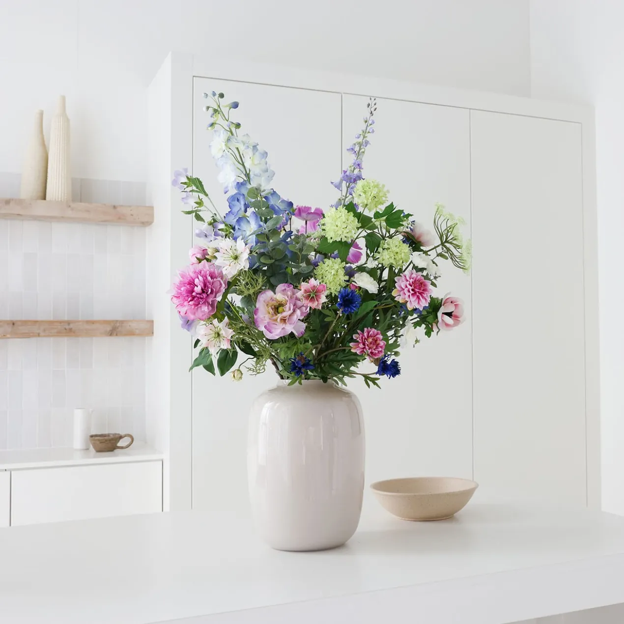 Zijden boeket Sadie Beth