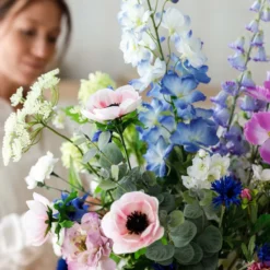Zijden boeket Sadie Beth