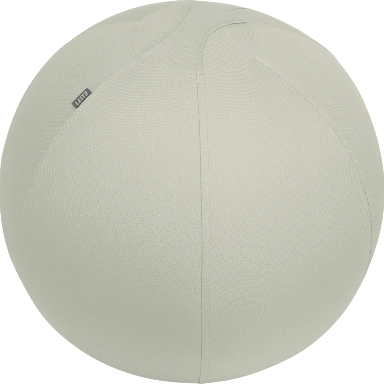 Zitbal met anti-rol ontwerp 65 cm lichtgrijs