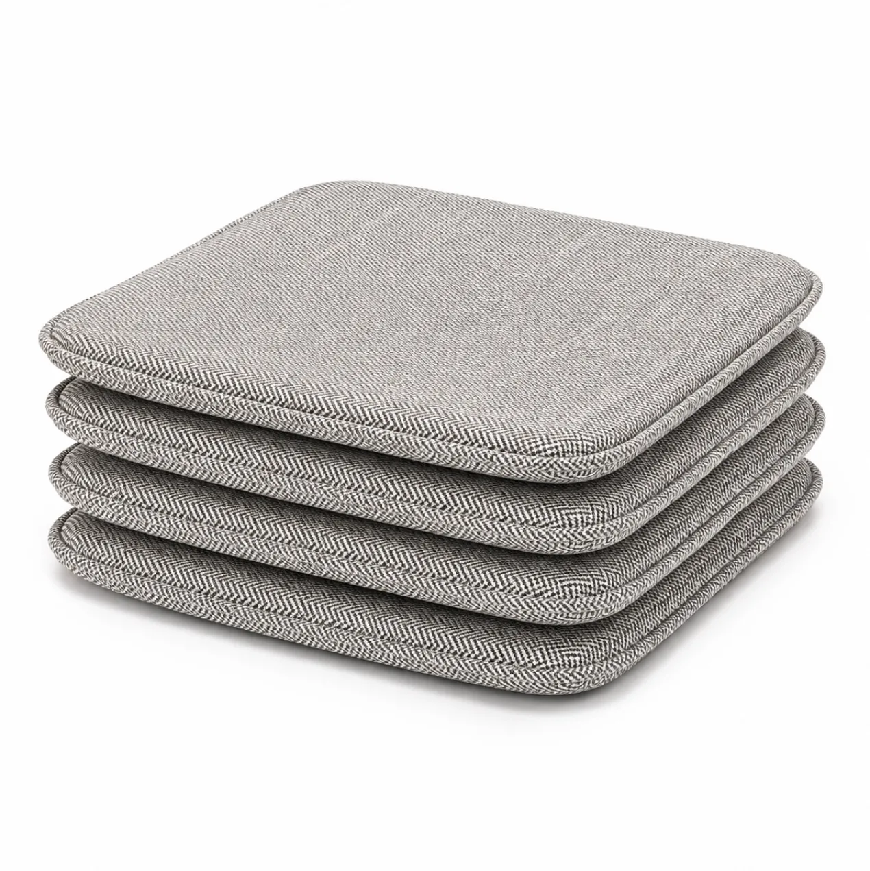 Zitkussen voor eetkamerstoel - set van 4