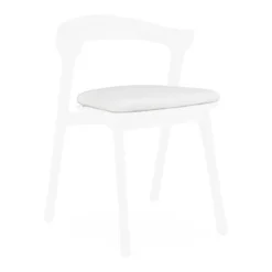 Zitkussen voor Teak Bok tuinstoel - off white