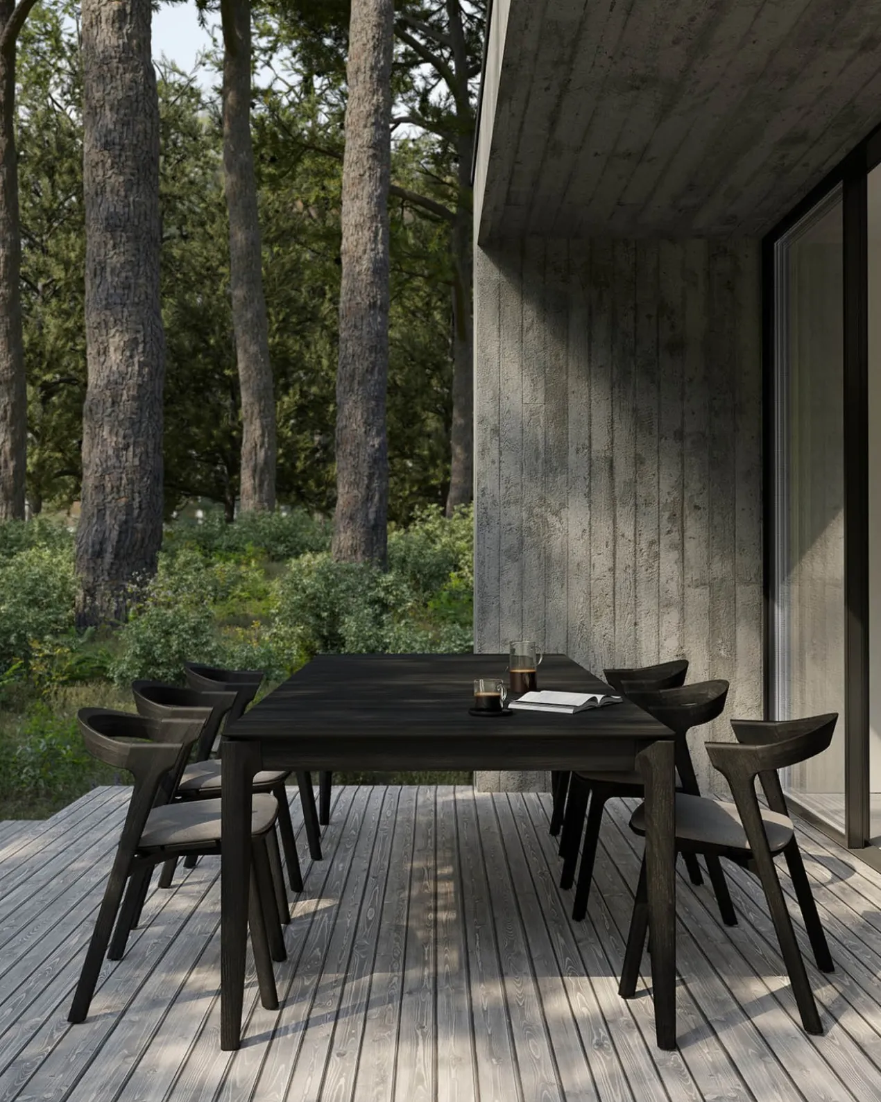 Zitkussen voor Teak Bok tuinstoel - naturel