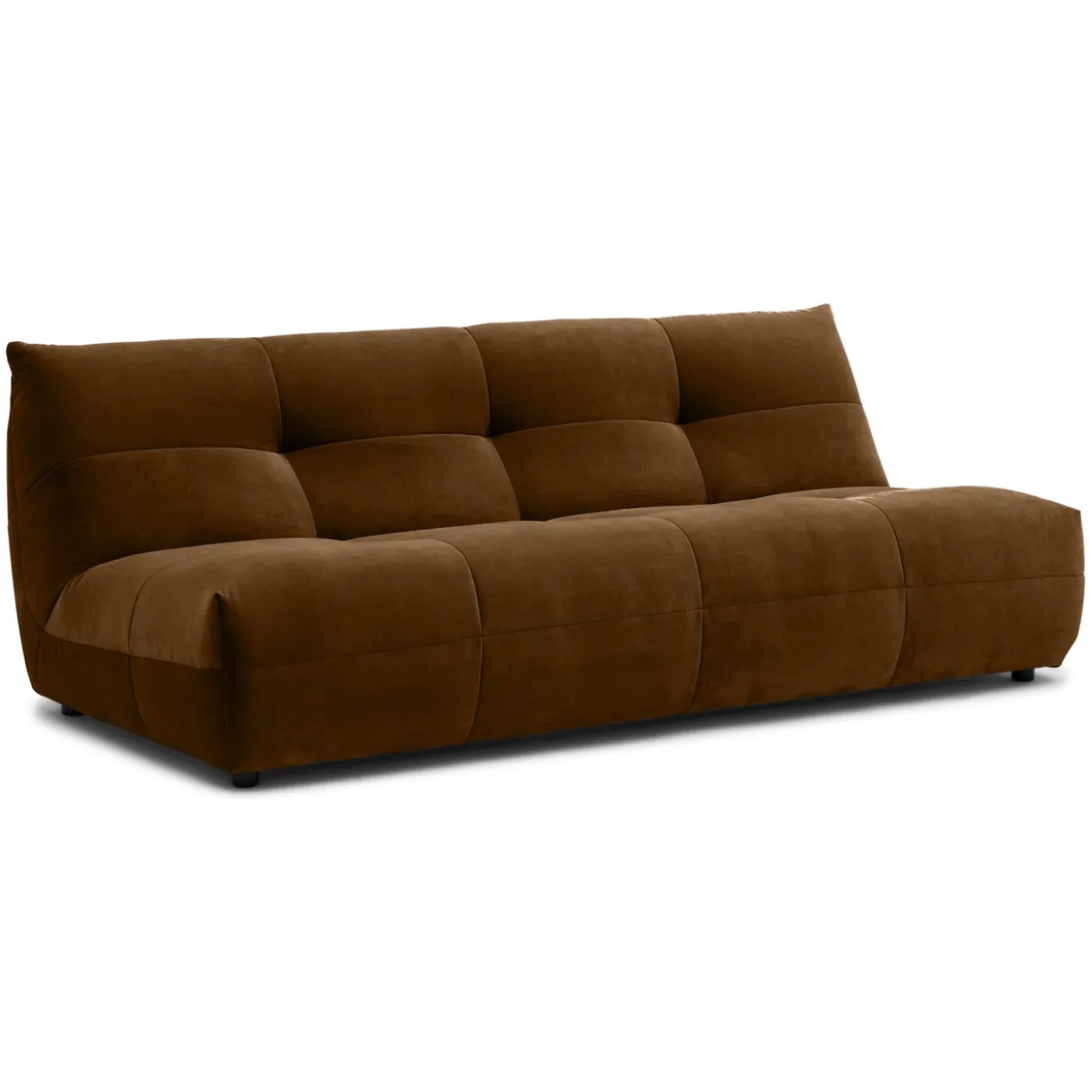 3-zitsbank Flynn royal wood