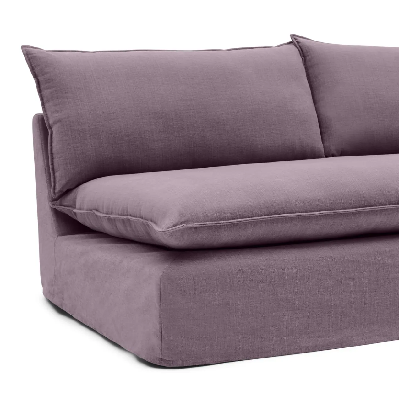 3-zitsbank Mare shadow aubergine