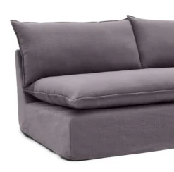 3-zitsbank Mare shadow pewter