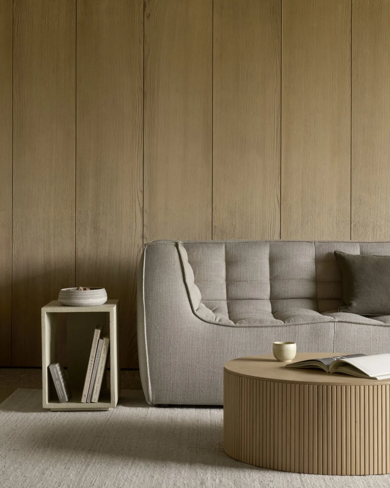 3-zitsbank N701 beige