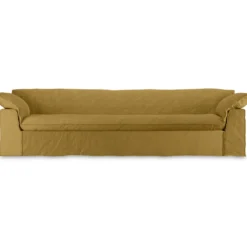 3-zitsbank Nomad linnen burnt ochre