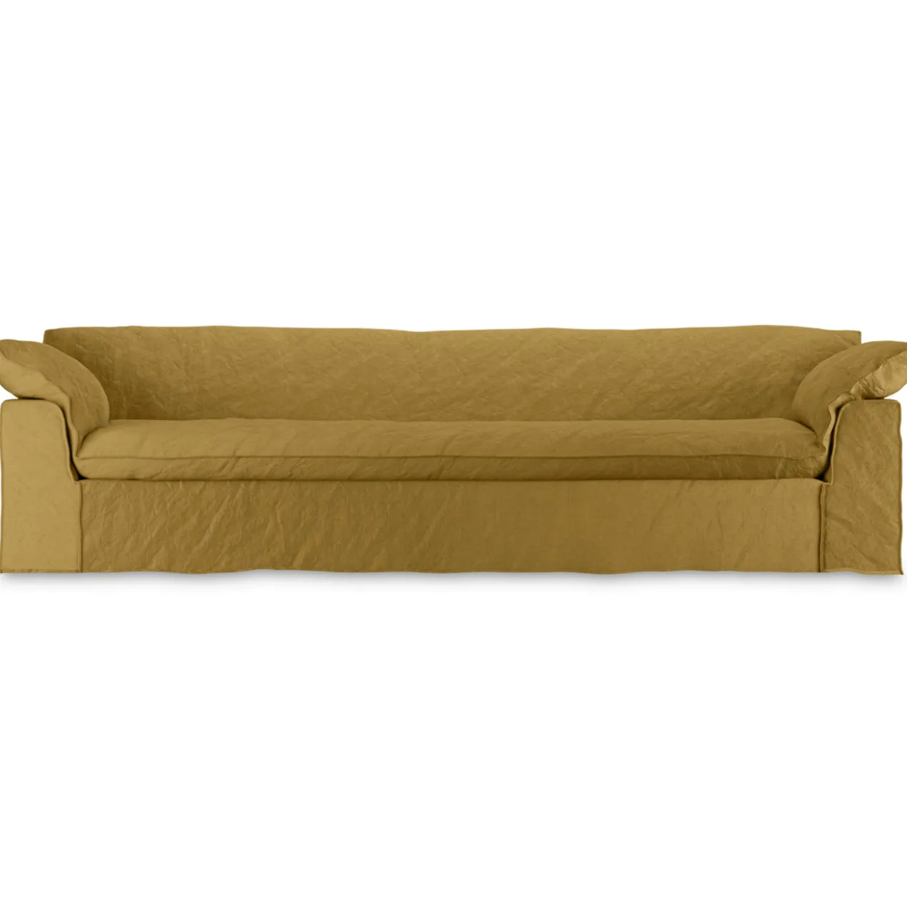 3-zitsbank Nomad linnen burnt ochre