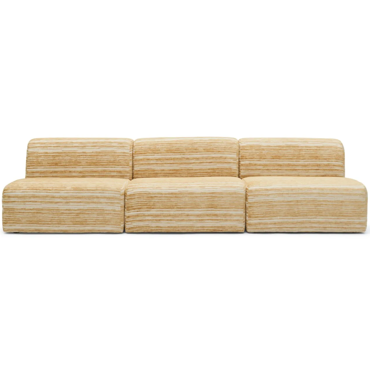 3-zitsbank Oscar be stylisch mustard