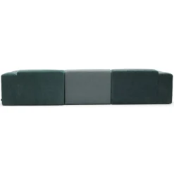 4-zitsbank Oscar ocean blue