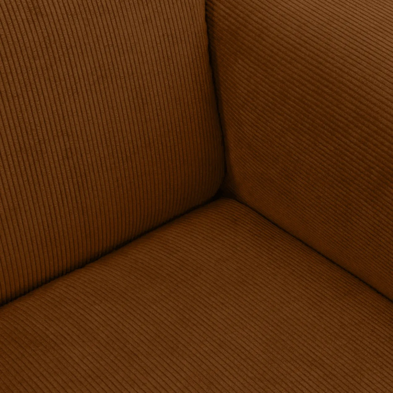 3-zitsbank Oscar rebel cognac