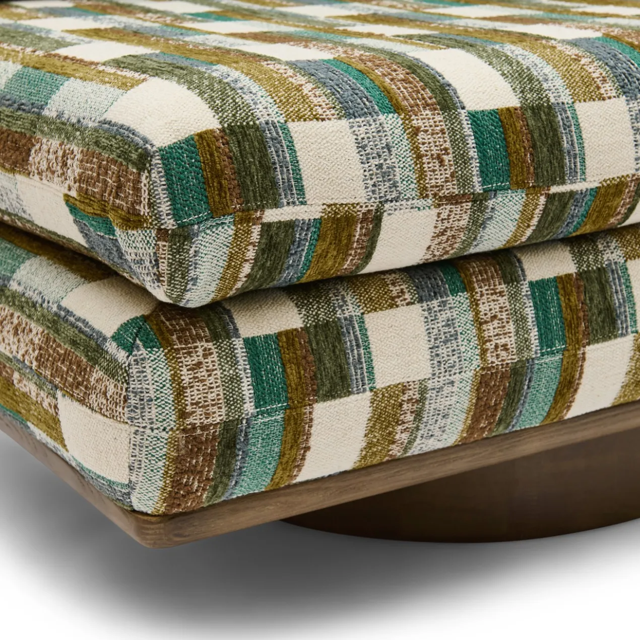 3-zitsbank Philo retro green