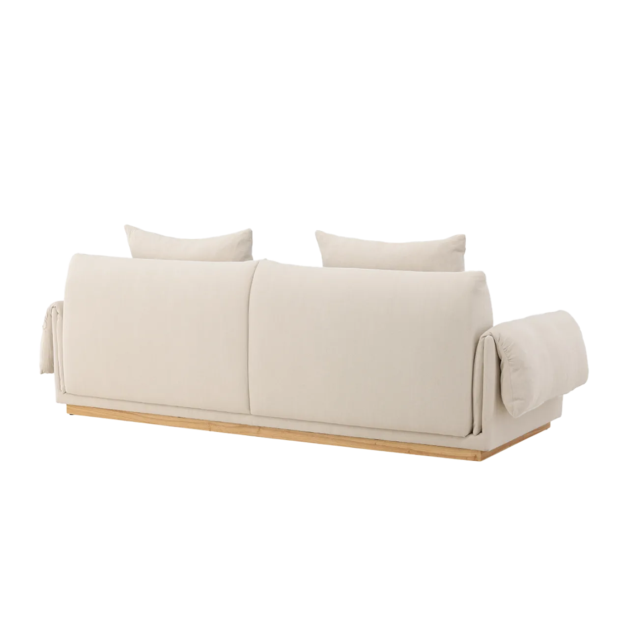 3-zitsbank Rikki Beige