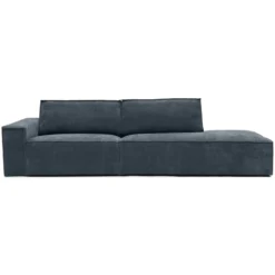 2-zitsbank Segment be cotton blue rechts