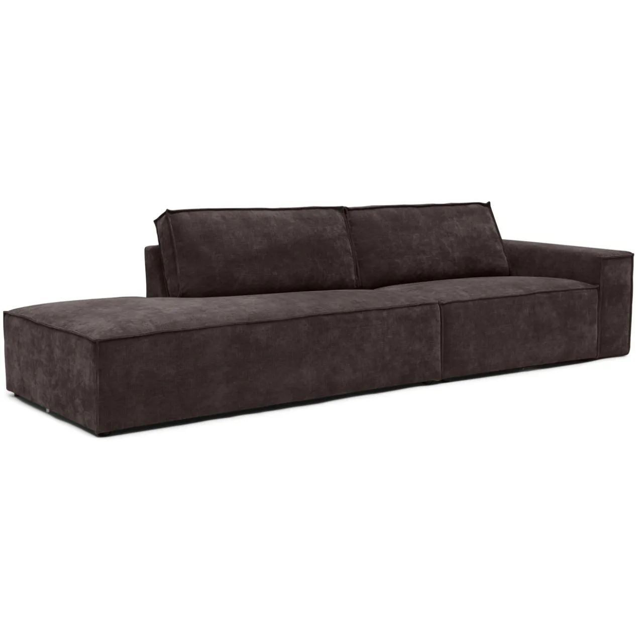2-zitsbank Segment be cotton brown rechts