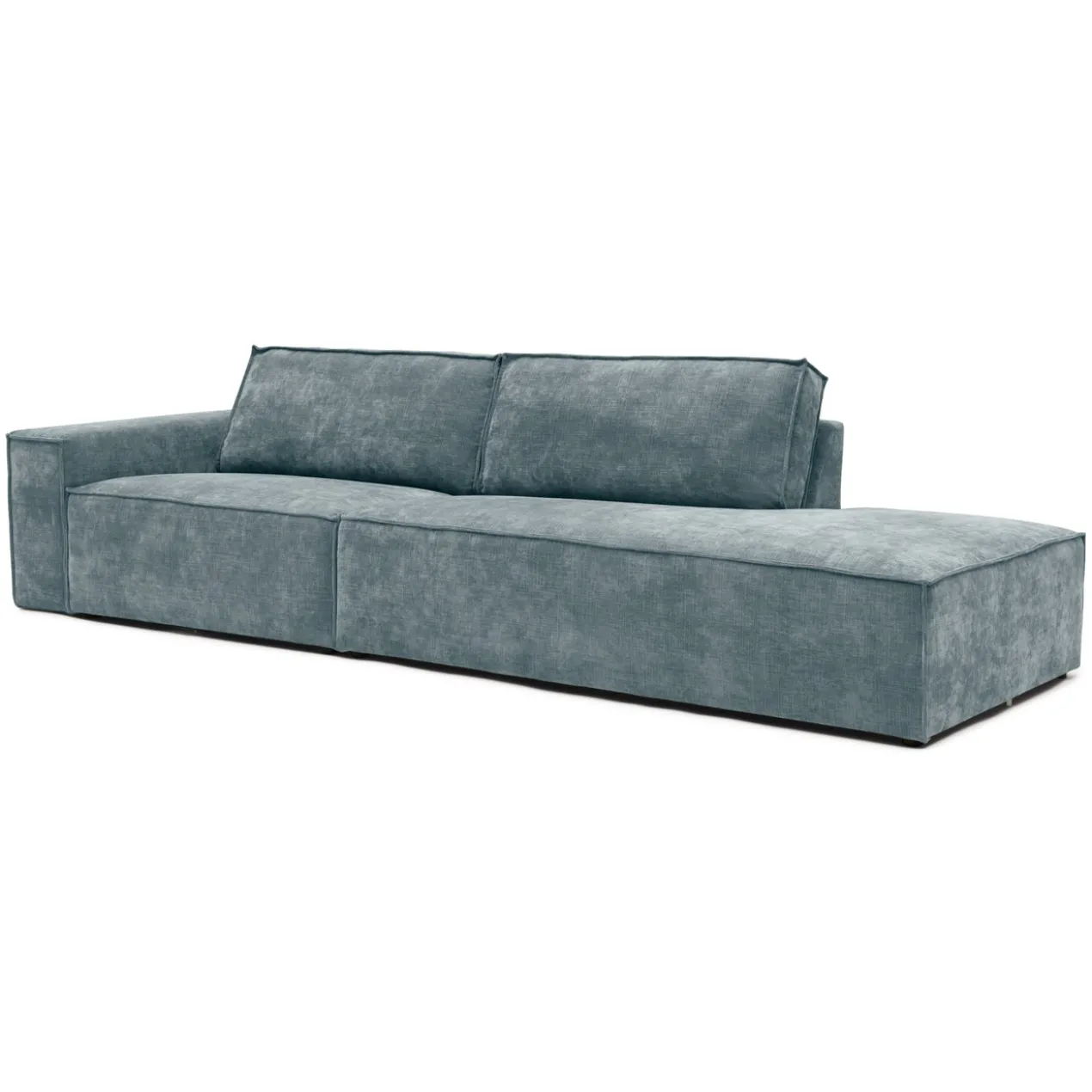 2-zitsbank Segment be cotton denim rechts