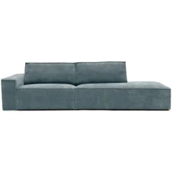 2-zitsbank Segment be cotton denim rechts