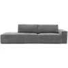 2-zitsbank Segment be cotton grey links