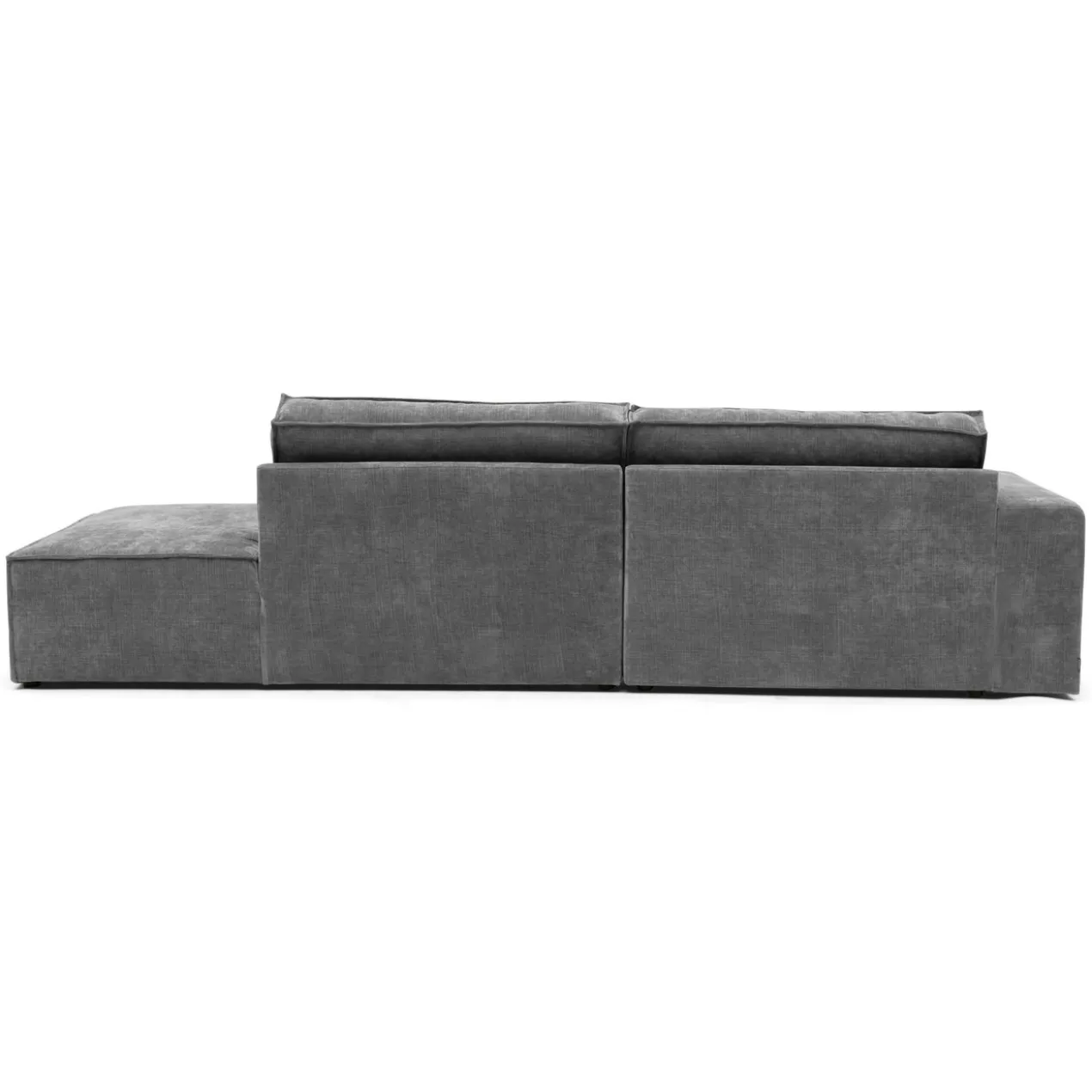 2-zitsbank Segment be cotton grey rechts