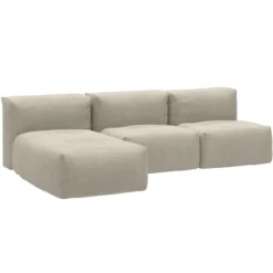 3-zitsbank Soft outdoor lounge sand