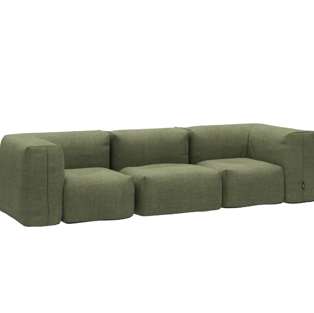 3-zitsbank Soft outdoor olive