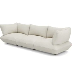 3-zitsbank Sumo boucle grecycled beige