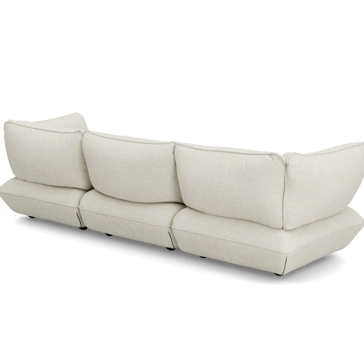 3-zitsbank Sumo boucle grecycled beige