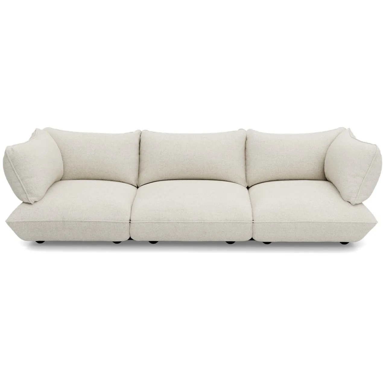 3-zitsbank Sumo boucle grecycled beige