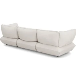 3-zitsbank Sumo boucle grecycled creme