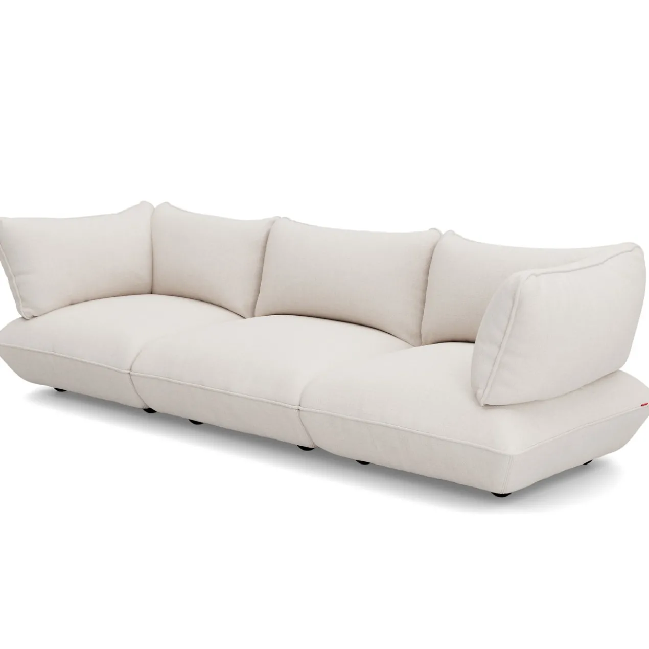 3-zitsbank Sumo boucle grecycled creme