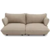 2-zitsbank Sumo boucle recycled brown melange