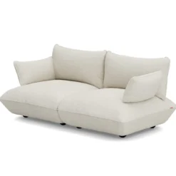 2-zitsbank Sumo boucle recycled beige