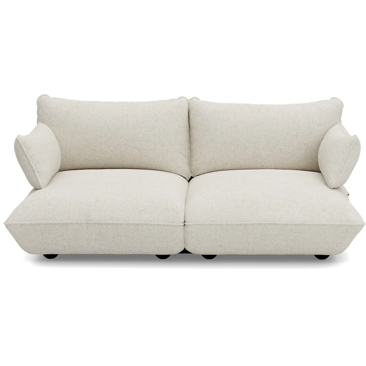2-zitsbank Sumo boucle recycled beige