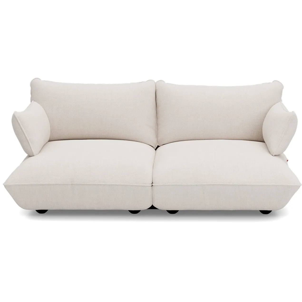 2-zitsbank Sumo boucle recycled creme