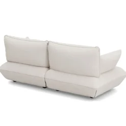2-zitsbank Sumo boucle recycled creme