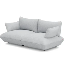 2-zitsbank Sumo boucle recycled grey melange