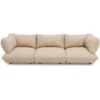 3-zitsbank Sumo cord recycled beige