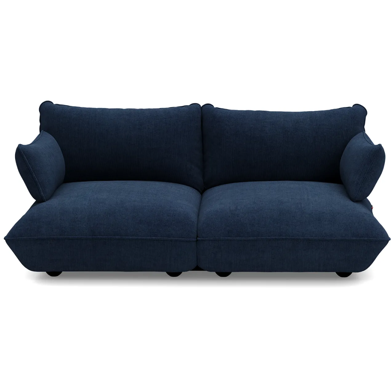 2-zitsbank Sumo cord recycled deep blue