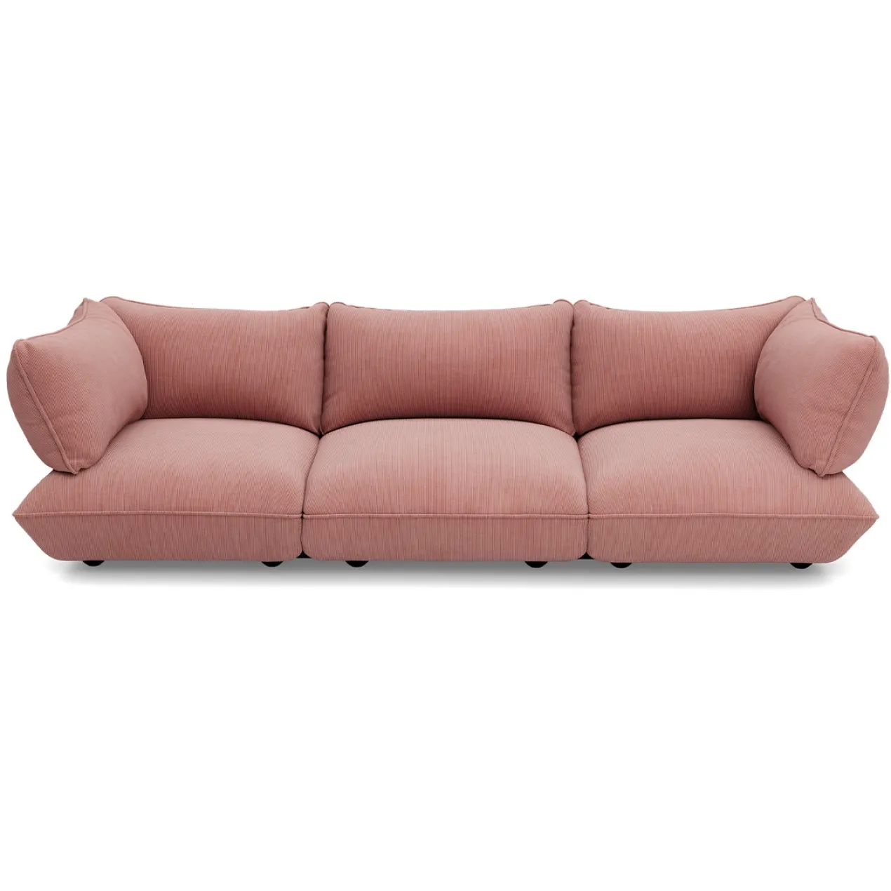 3-zitsbank Sumo cord recycled soft pink