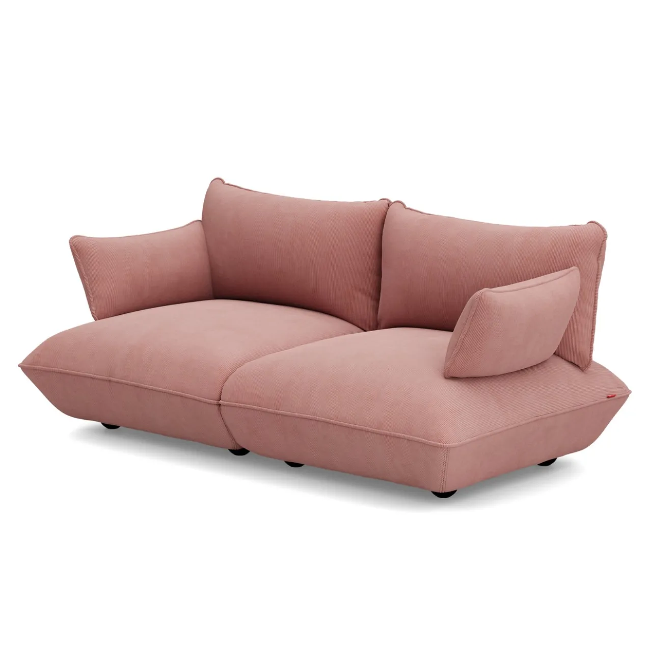 2-zitsbank Sumo cord recycled soft pink