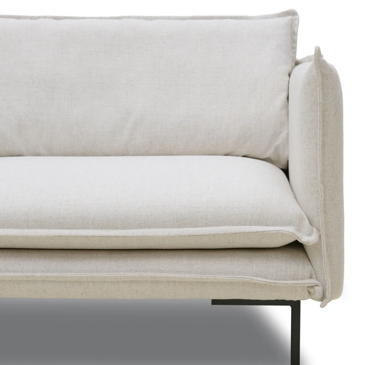 3-zitsbank Twin essence champagne links