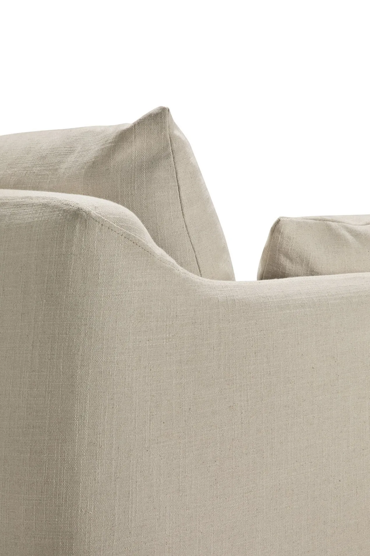 2-zitsbank Weave 200 cm bone