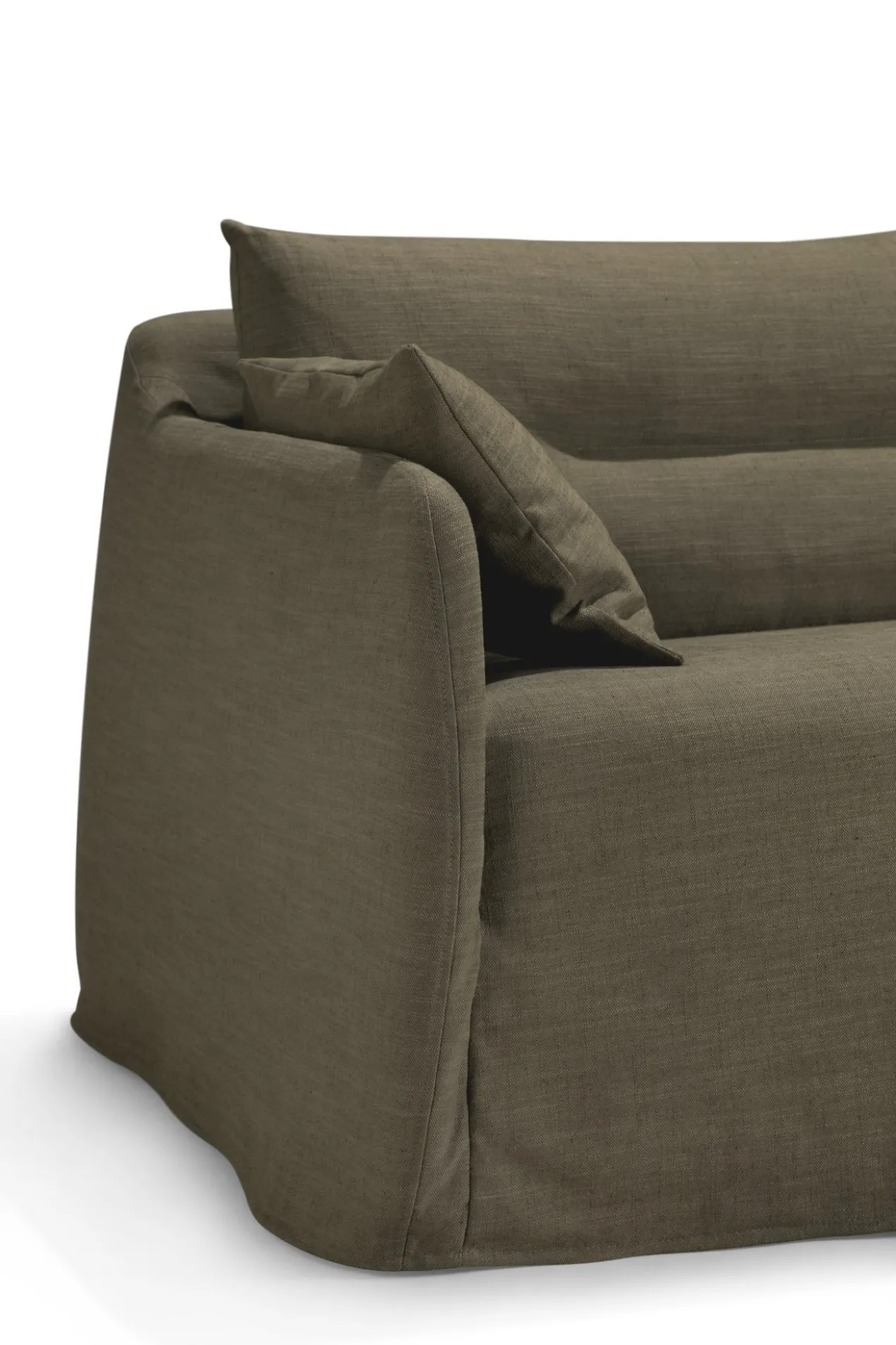 2-zitsbank Weave 200 cm groen