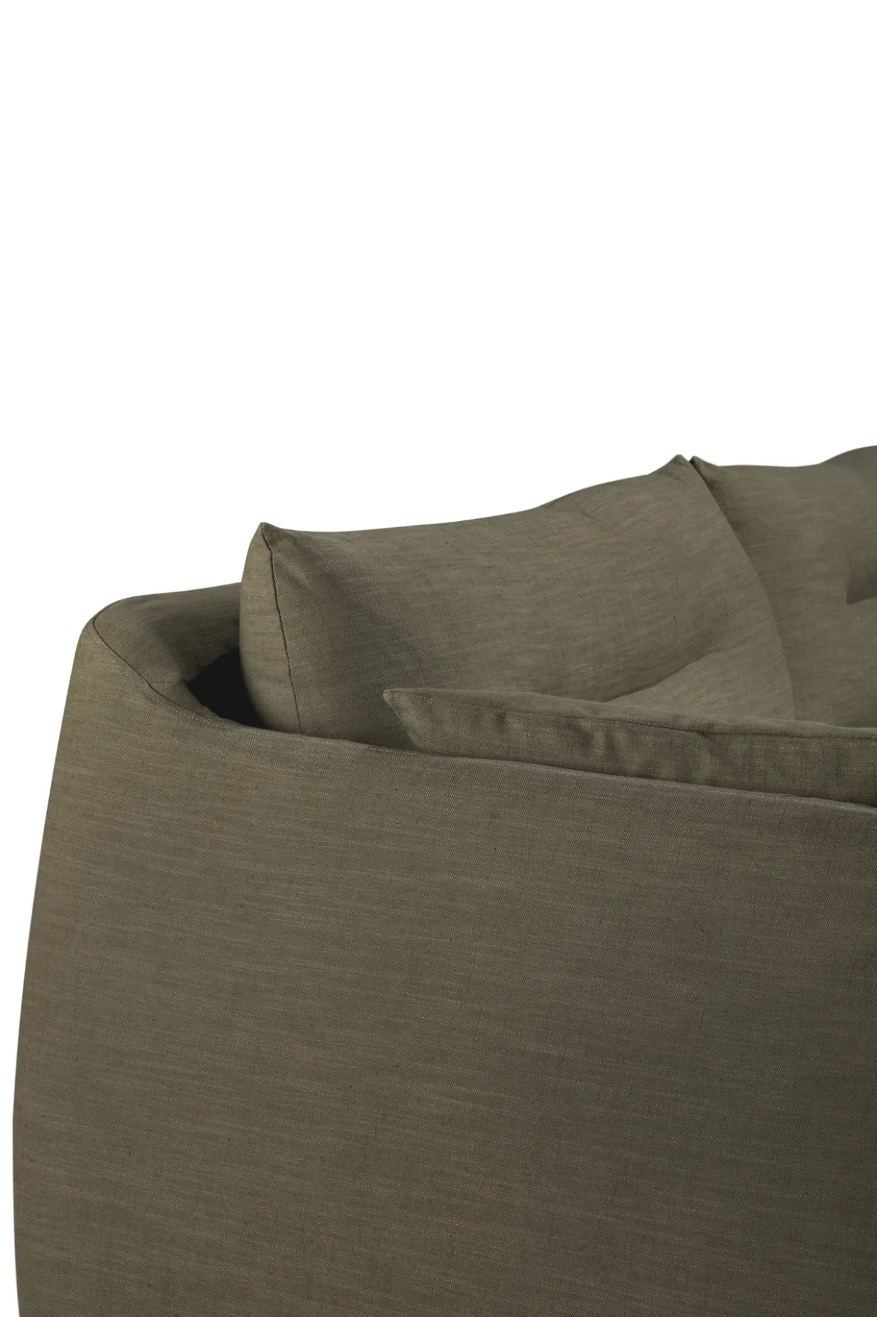 2-zitsbank Weave 200 cm groen