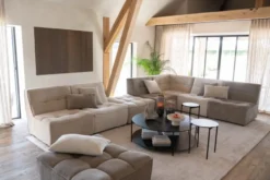 1-zits Sofa Grid Donkerbeige