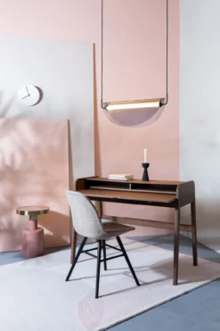 Zuiver bureau Barbier Walnoot